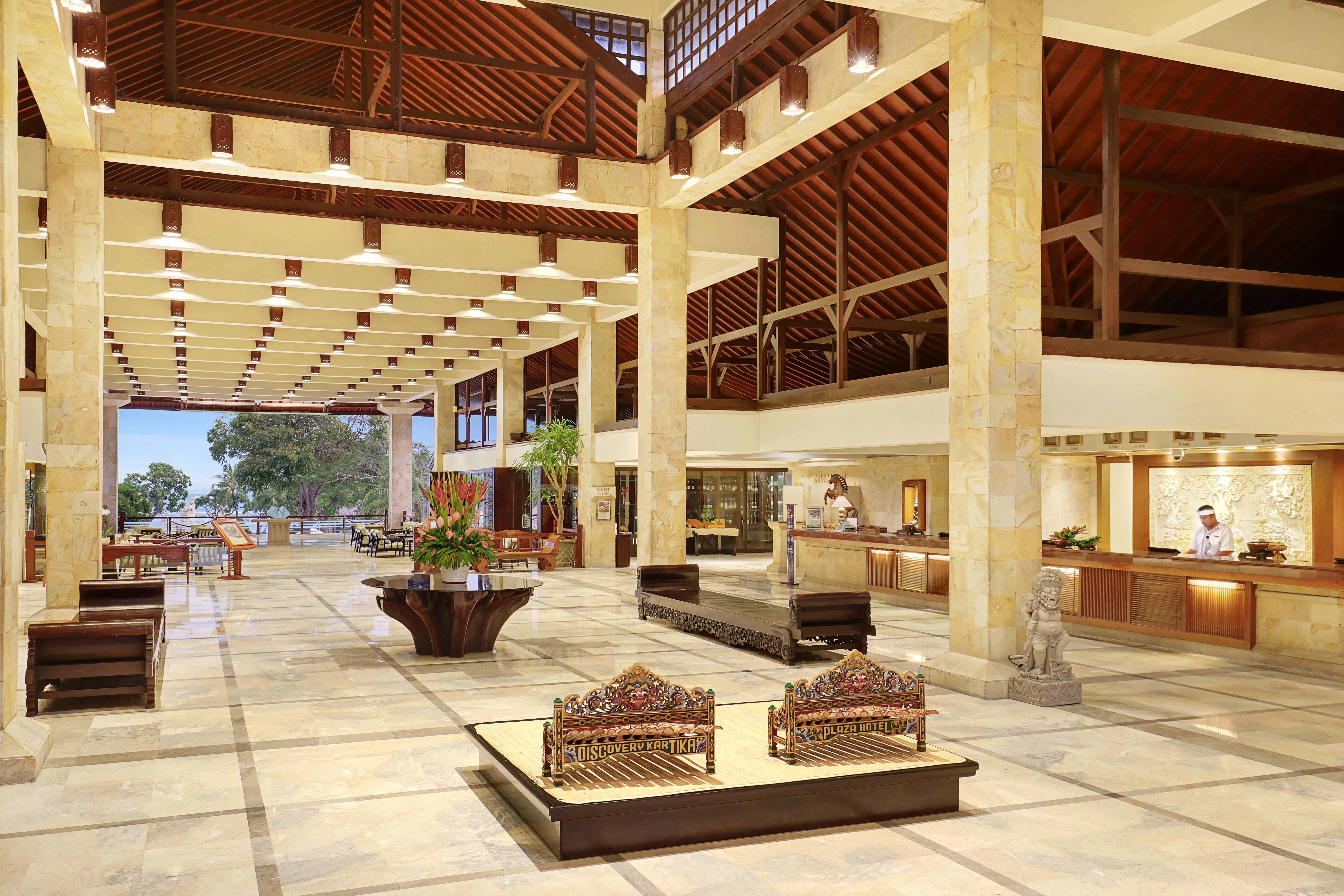 Discovery Kartika Plaza Hotel Kuta Lombok Εξωτερικό φωτογραφία Lobby