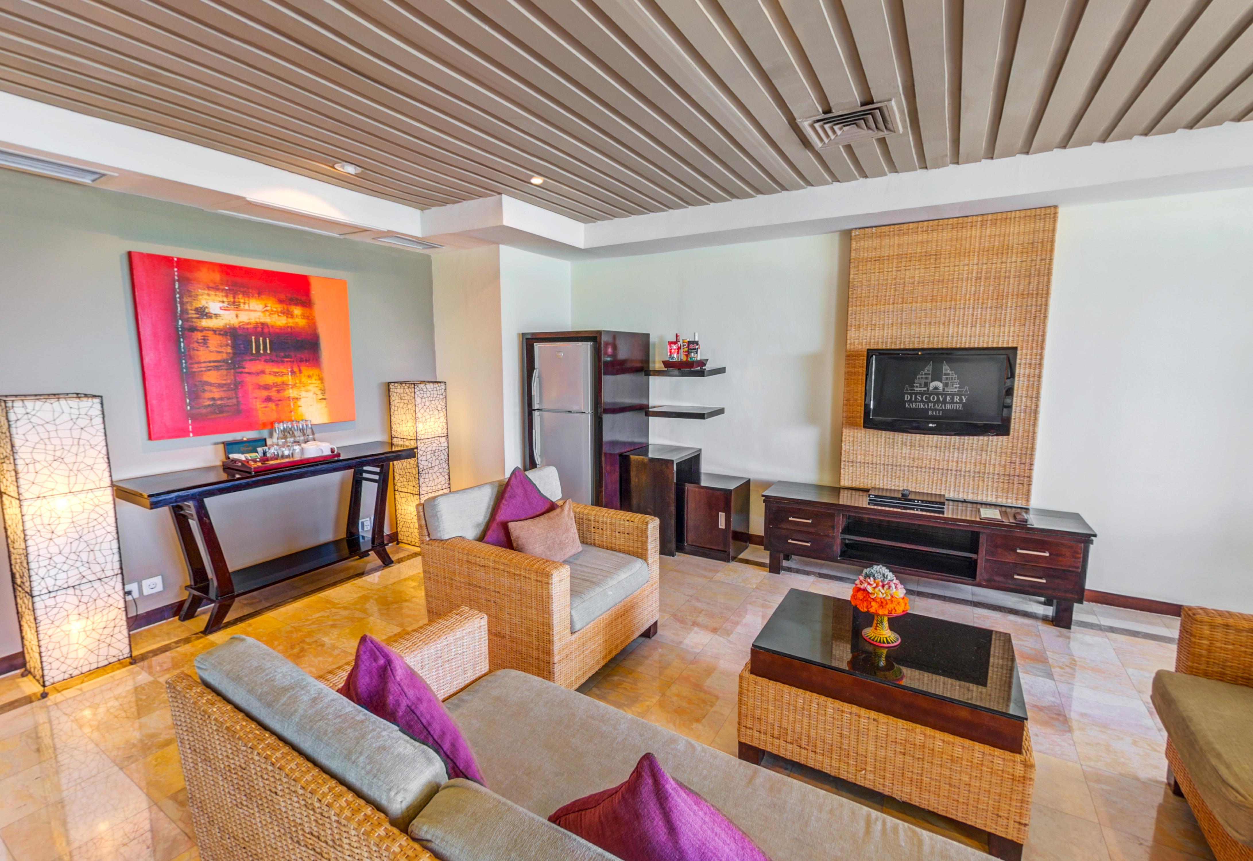 Discovery Kartika Plaza Hotel Kuta Lombok Εξωτερικό φωτογραφία Living room