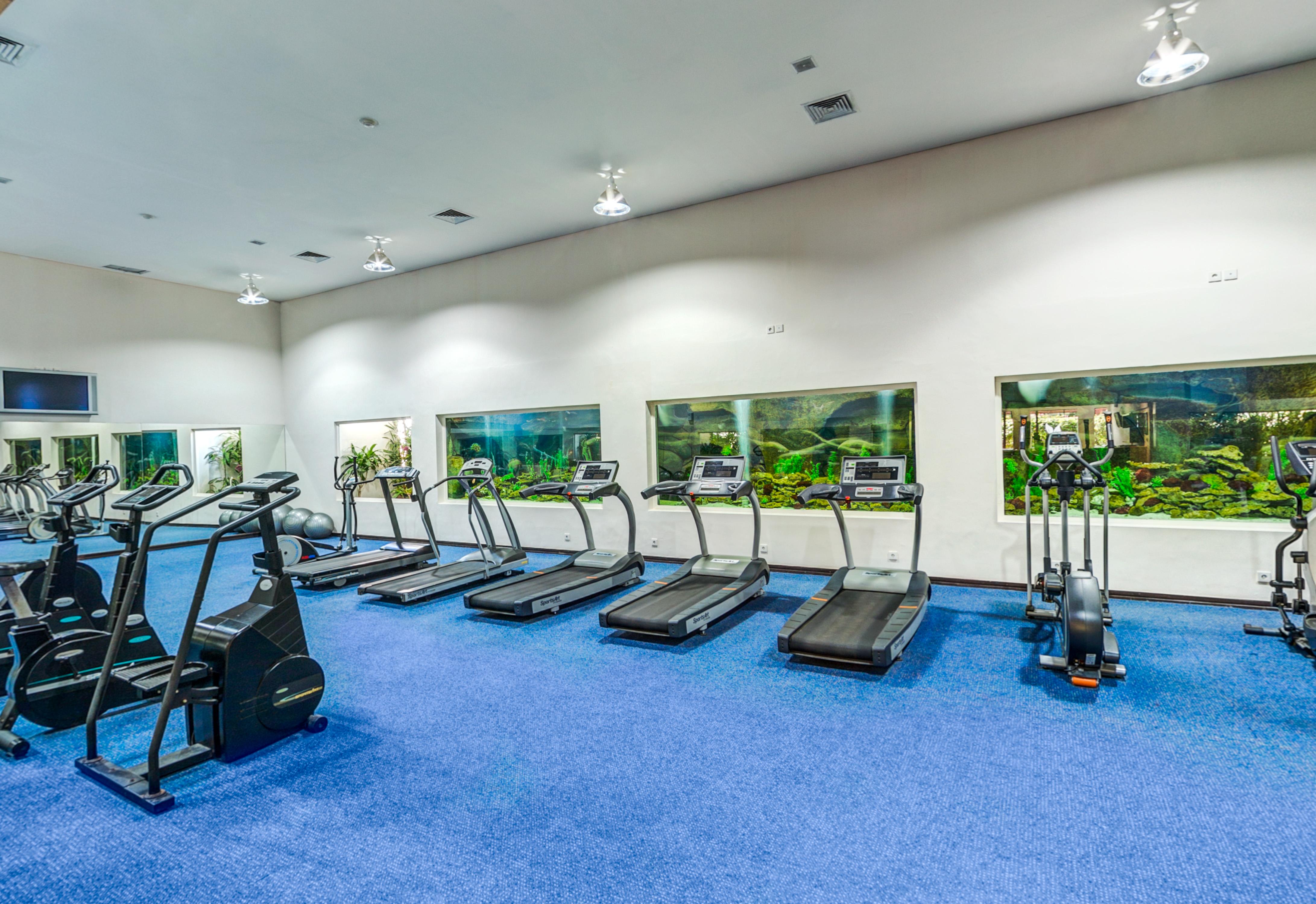 Discovery Kartika Plaza Hotel Kuta Lombok Εξωτερικό φωτογραφία The gym at the hotel